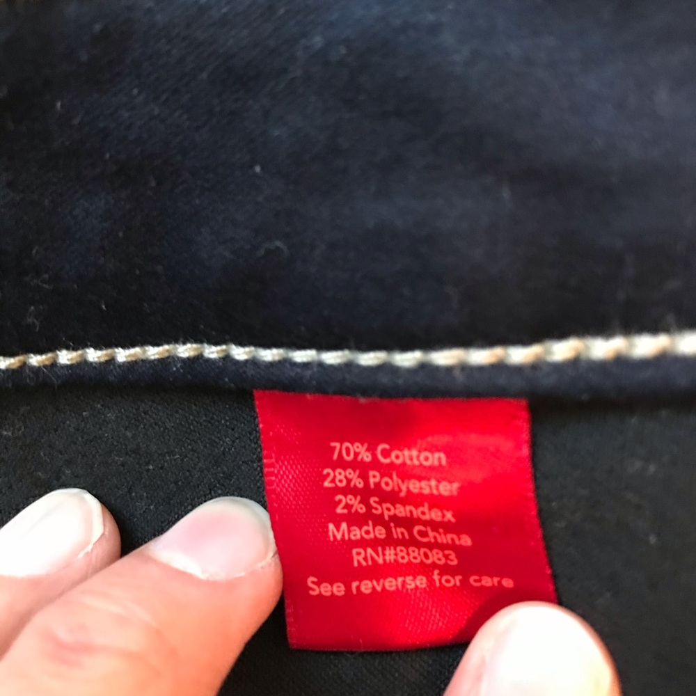 Jennifer Lopez stretchy denim jeans .size 4 - Picture 8 of 8